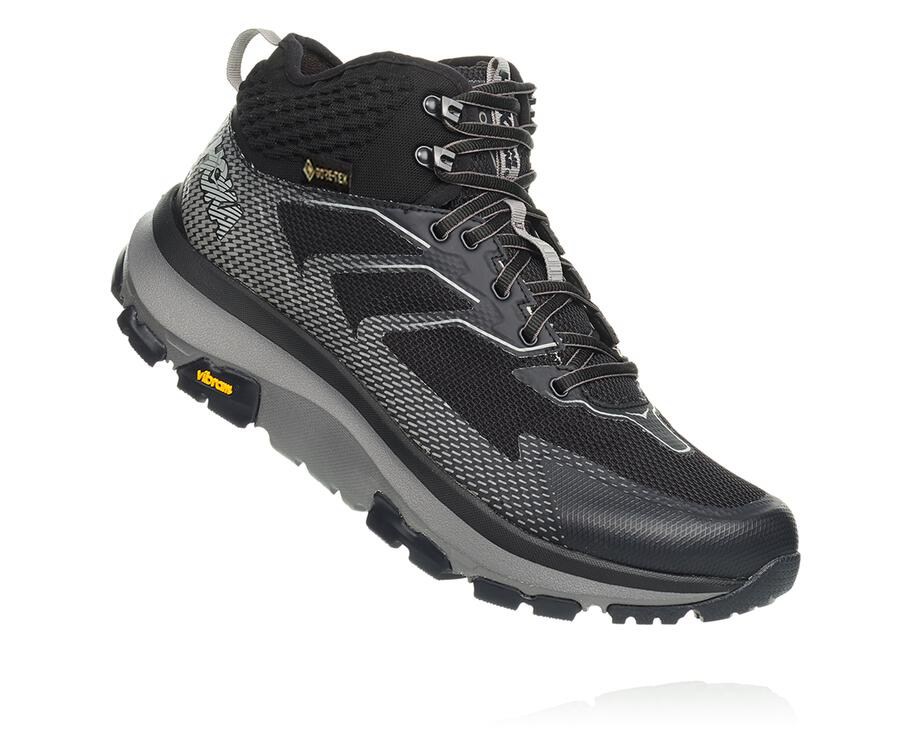 Hoka One One Turisticke Topanky Panske Čierne - Toa GORE-TEX - 76419-IQWY